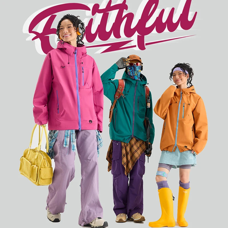 Veste imperméable Femme ALYNA – Robuste, respirante et coupe-vent