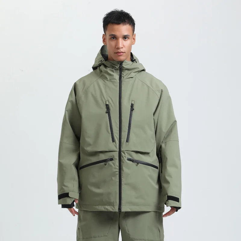 Veste d’hiver SnowPeak – Manteau chaud, imperméable et respirant