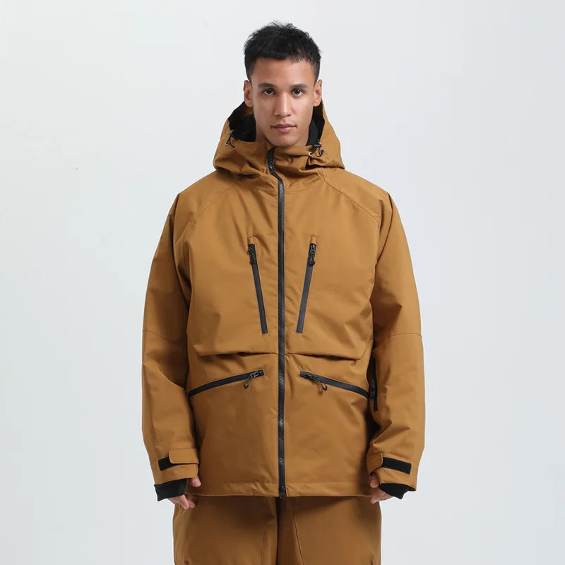 Veste d’hiver SnowPeak – Manteau chaud, imperméable et respirant