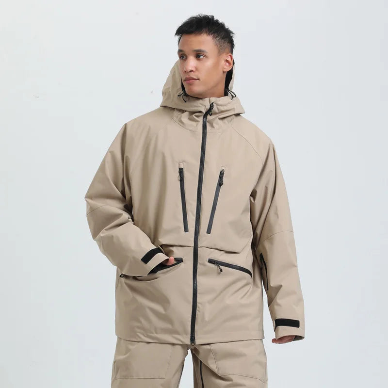 Veste d’hiver SnowPeak – Manteau chaud, imperméable et respirant