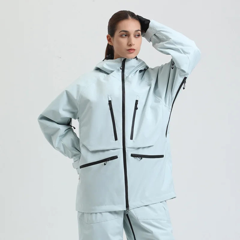 Veste d’hiver SnowPeak – Manteau chaud, imperméable et respirant