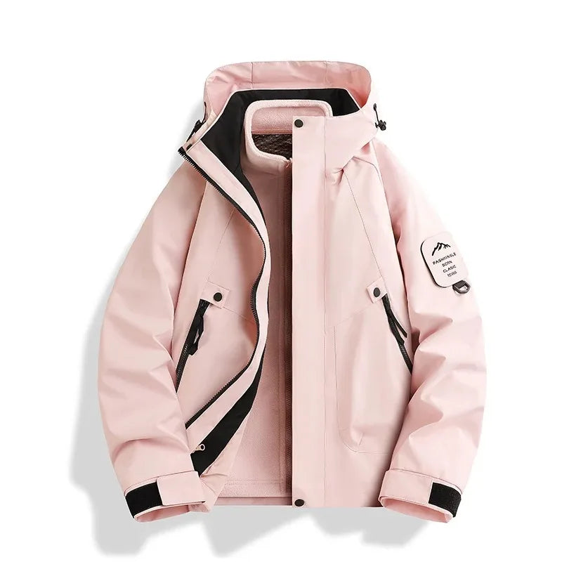 Veste de ski Femme FROSTY – Chaude, imperméable et coupe-vent