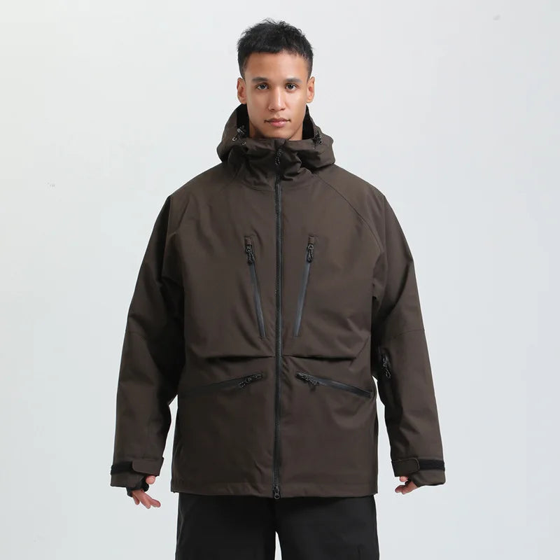 Veste d’hiver SnowPeak – Manteau chaud, imperméable et respirant