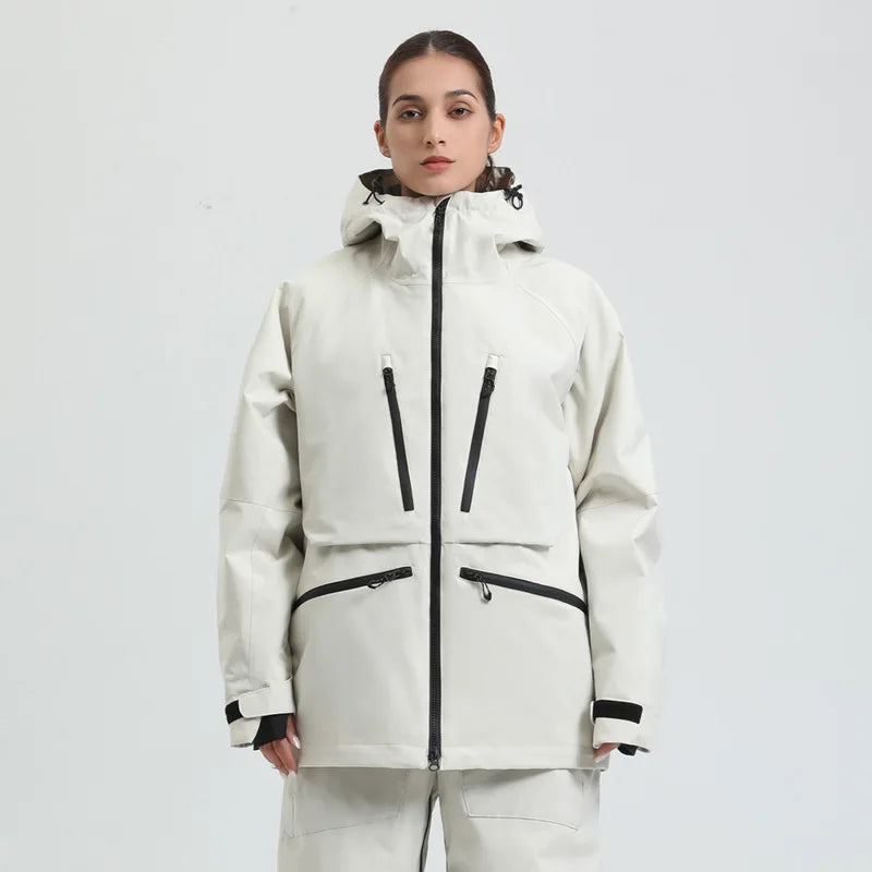 Veste d’hiver SnowPeak – Manteau chaud, imperméable et respirant