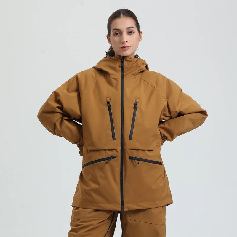 Veste d’hiver SnowPeak – Manteau chaud, imperméable et respirant