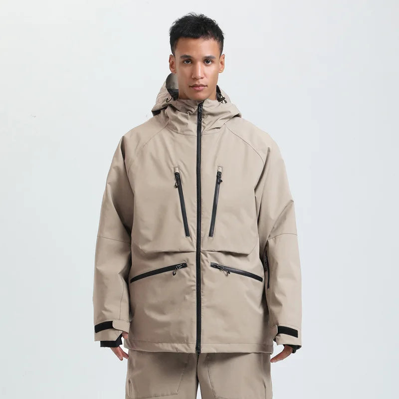 Veste d’hiver SnowPeak – Manteau chaud, imperméable et respirant